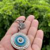 Evil Eye Keychain for Bike – Durable Protection Keychain